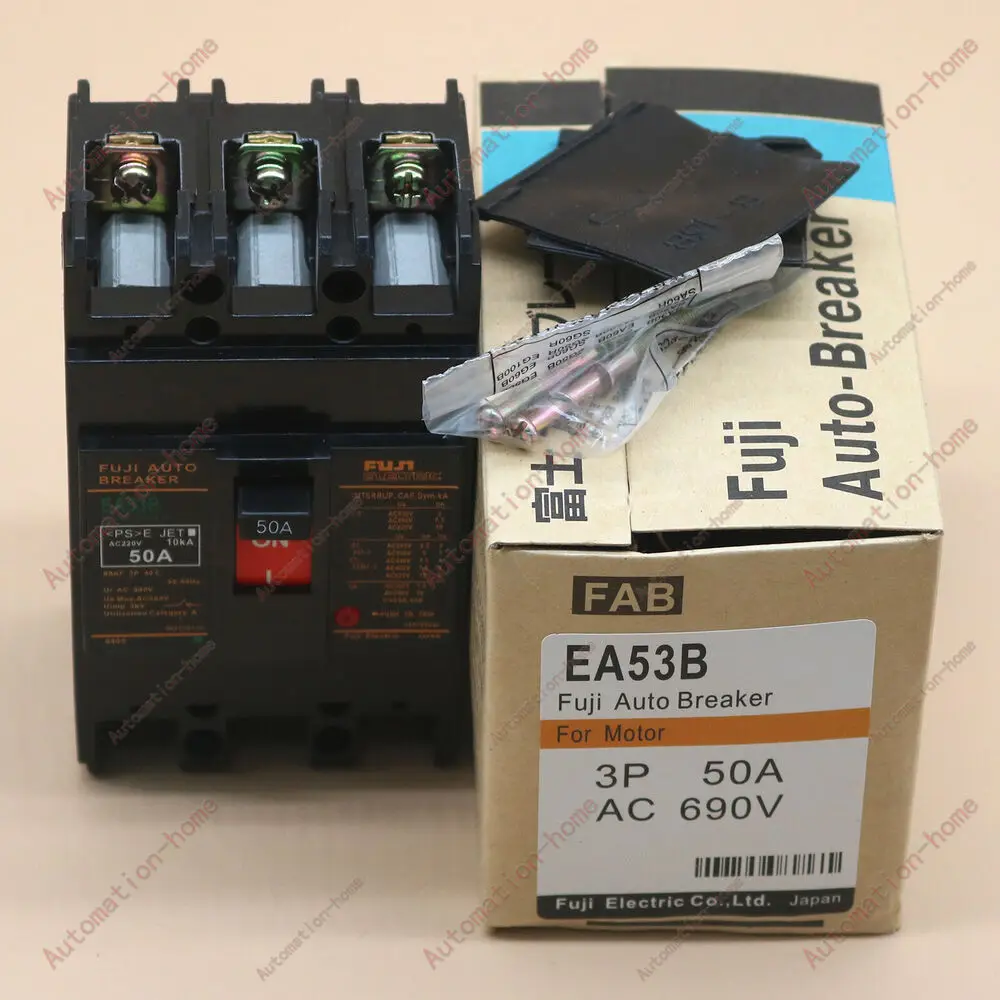 New FUJI EA53B 3P 50A circuit breaker Expedited Shipping#QW