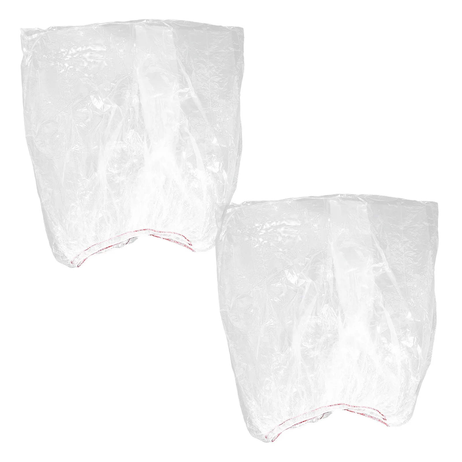 

2Pcs Clear Motorcycle Cover Waterproof Sunshade for Electric Bikes Scooters Rainproof Design Waterproof Bike Cover