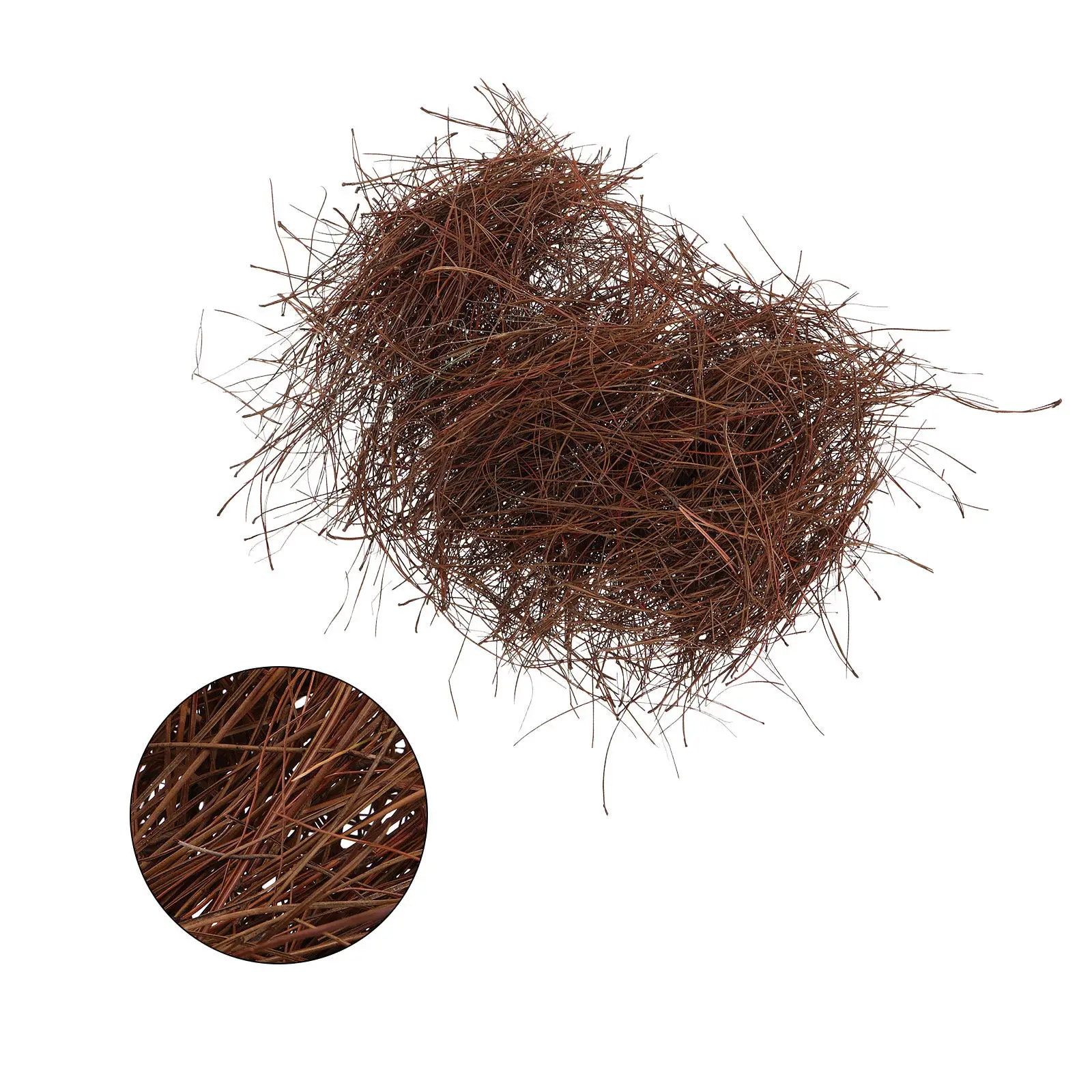 

0.5 Kg Raw Dried Pine Needles Bulk Weaving Materials Natural Basket Making Kit for Rustic Home Decor Wreath Crafting Art