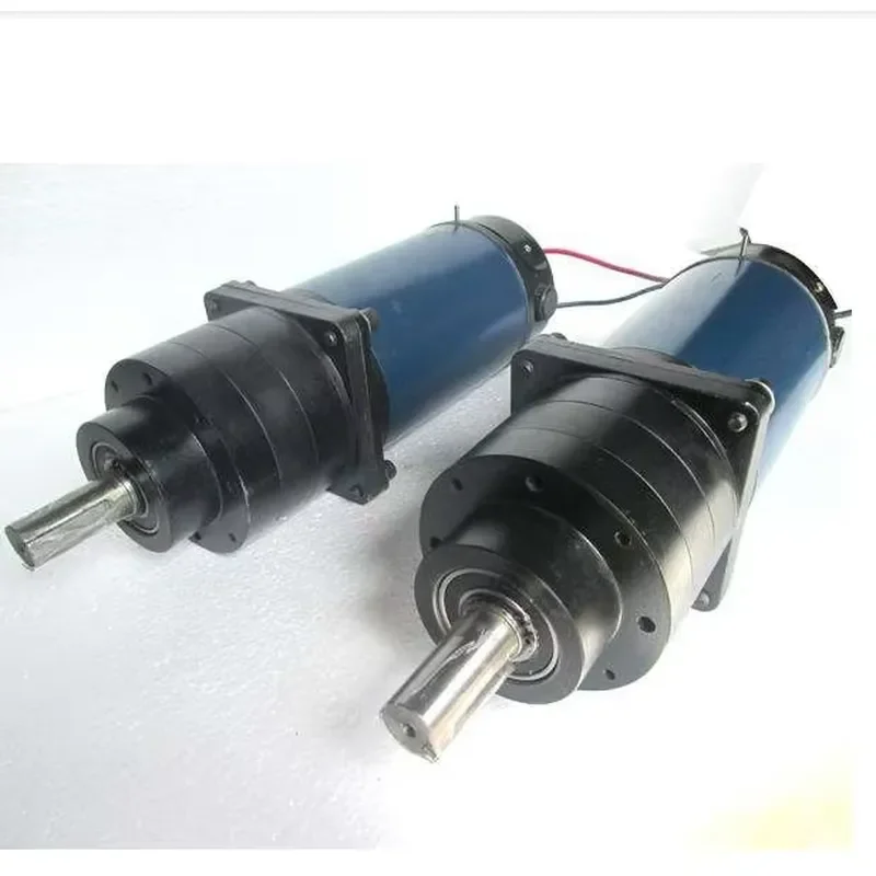 90mm Planetary Gear DC Motor High Efficiency Brushed PMDC 150W 230W 400W for Automation Equipment 12V 24V 48V 110V Industrial