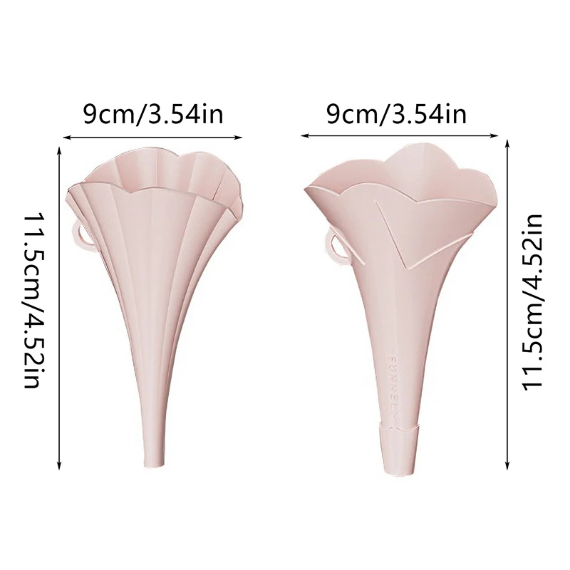 Multifunctional Mini Home Kitchen Dispensing Small Diameter Oil Funnel With Support Funnel, Wine Pouring Folding Creative Funnel