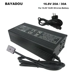 16.8V 20A 30A Lithium Battery Fast Charger For 4S 14.4V 14.8V Energy Storage Outdoor UPS Solar System Li-ion Chargers XT60 XT90