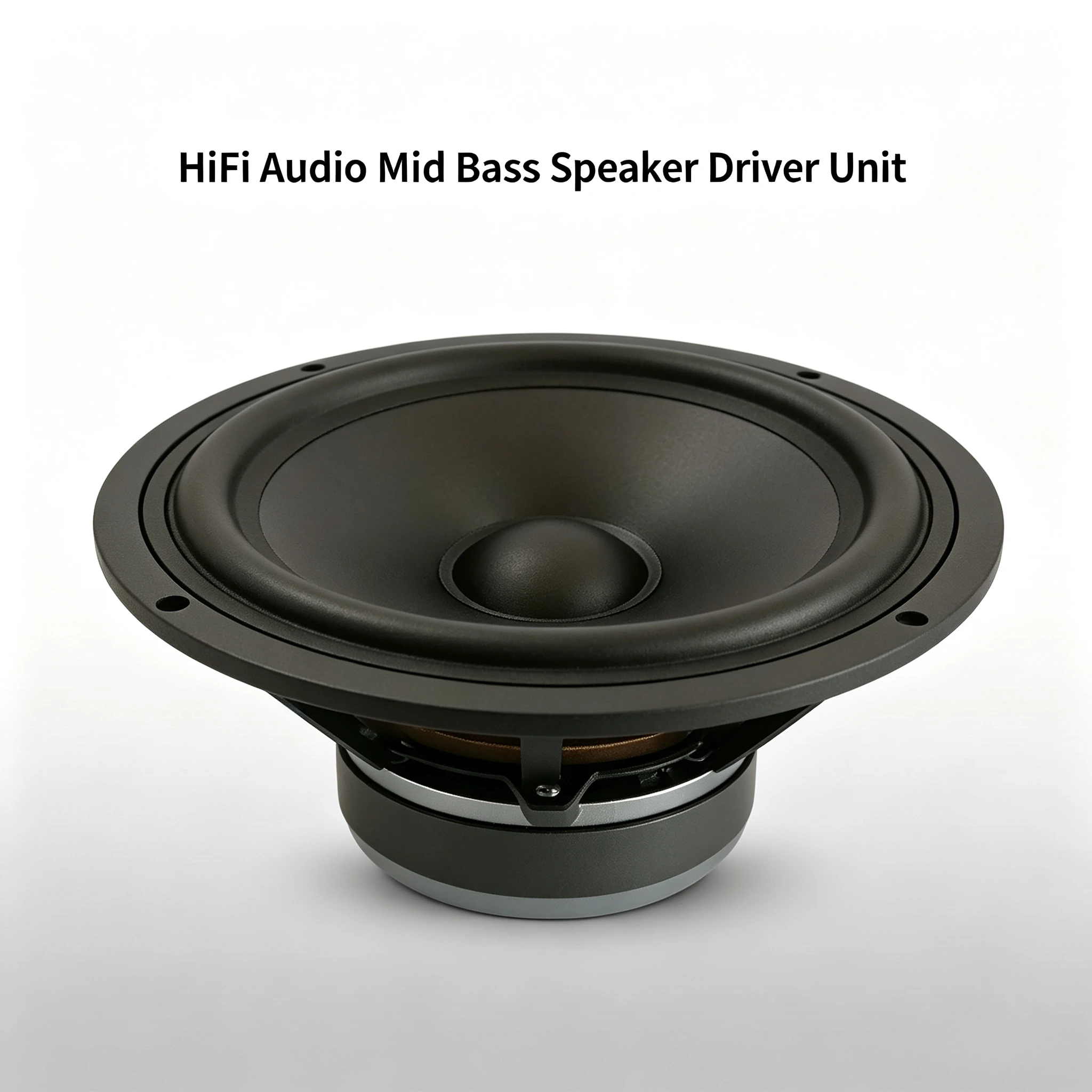 1 Pieces P17WJ00-04/08 6.5'' HiFi Midwoofer Speaker Driver PP Cone Casting Aluminum Basket 4/8ohm 80W