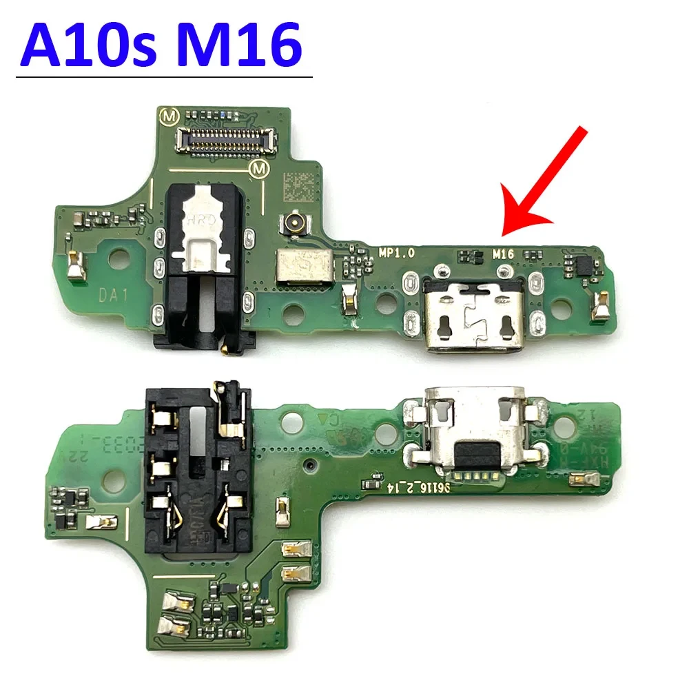 USB Charging Port Board Flex Cable Connector Parts For Samsung A10S A107 A107F A20s A207 A207F M12 M14 M15 M16