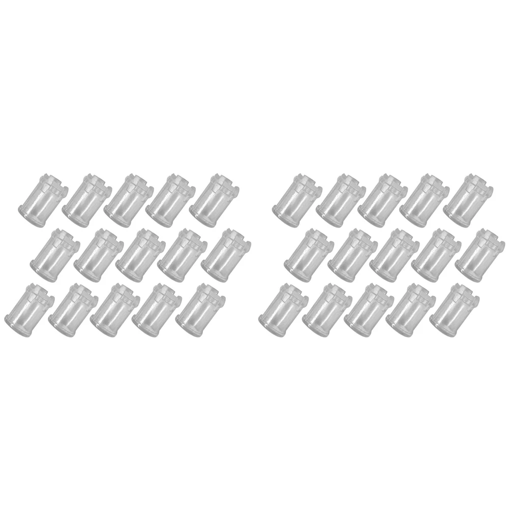 【اشتر الآن】 200 قطعة 5 مللي متر LED صمام ثنائي باعث للضوء عاكس الضوء دليل عمود غطاء خفيف الغطاء الواقي LED غطاء مصباح شفاف