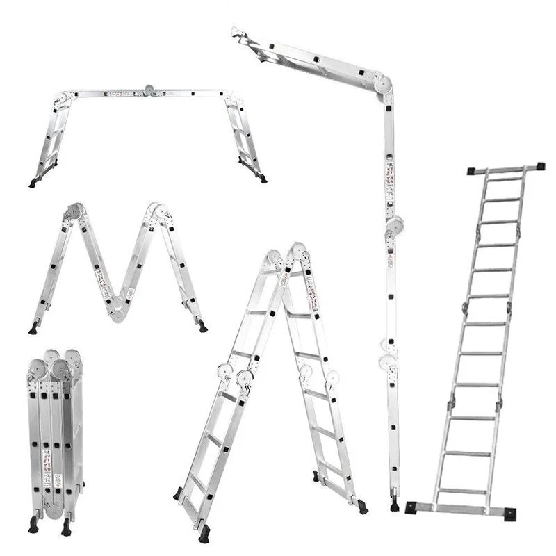 

Modern Design Multi-Purpose Aluminum Folding Attic Ladder Telescopic Combination Foldable Structure Made In China