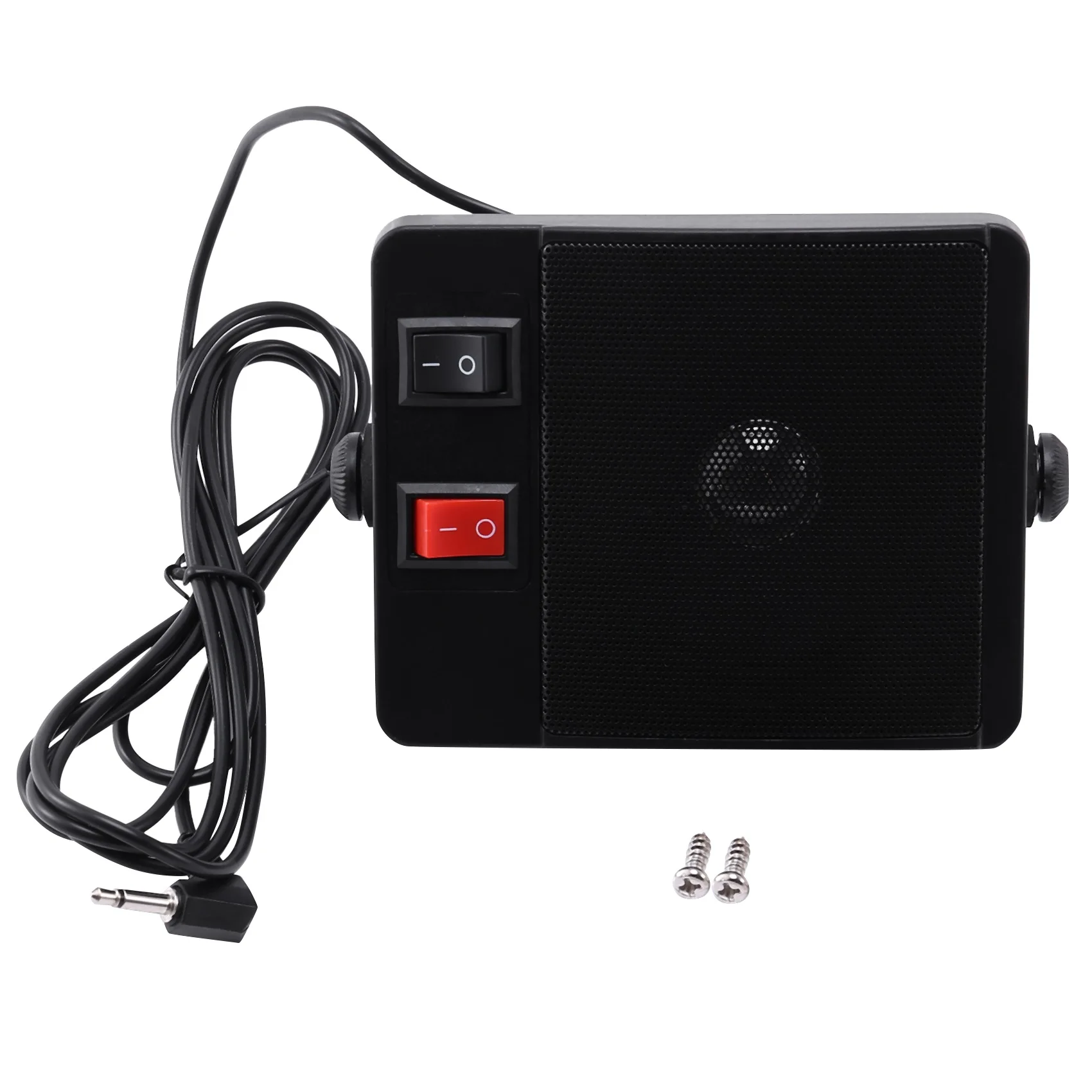 3.5mm 다이아몬드 헤비 듀티 TS-750 워키 토키 용 외부 스피커 QYT YAESU ICOM KENWOOD CB 양방향 라디오 자동차 모바일 ra G
