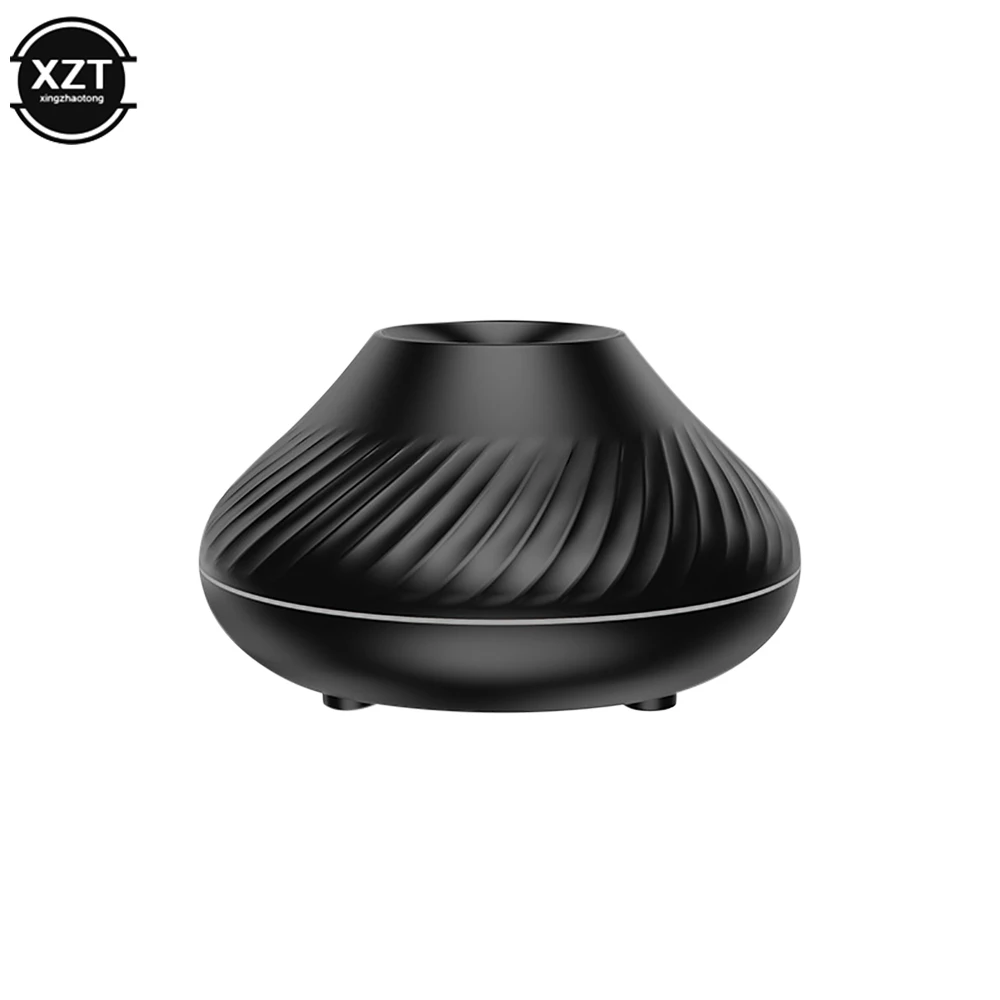 Portable Aroma Diffuser 130ml USB Rechargeable with Color Night Light Fragrance Volcanic Flame Aroma Diffuser Essential Oil Lamp