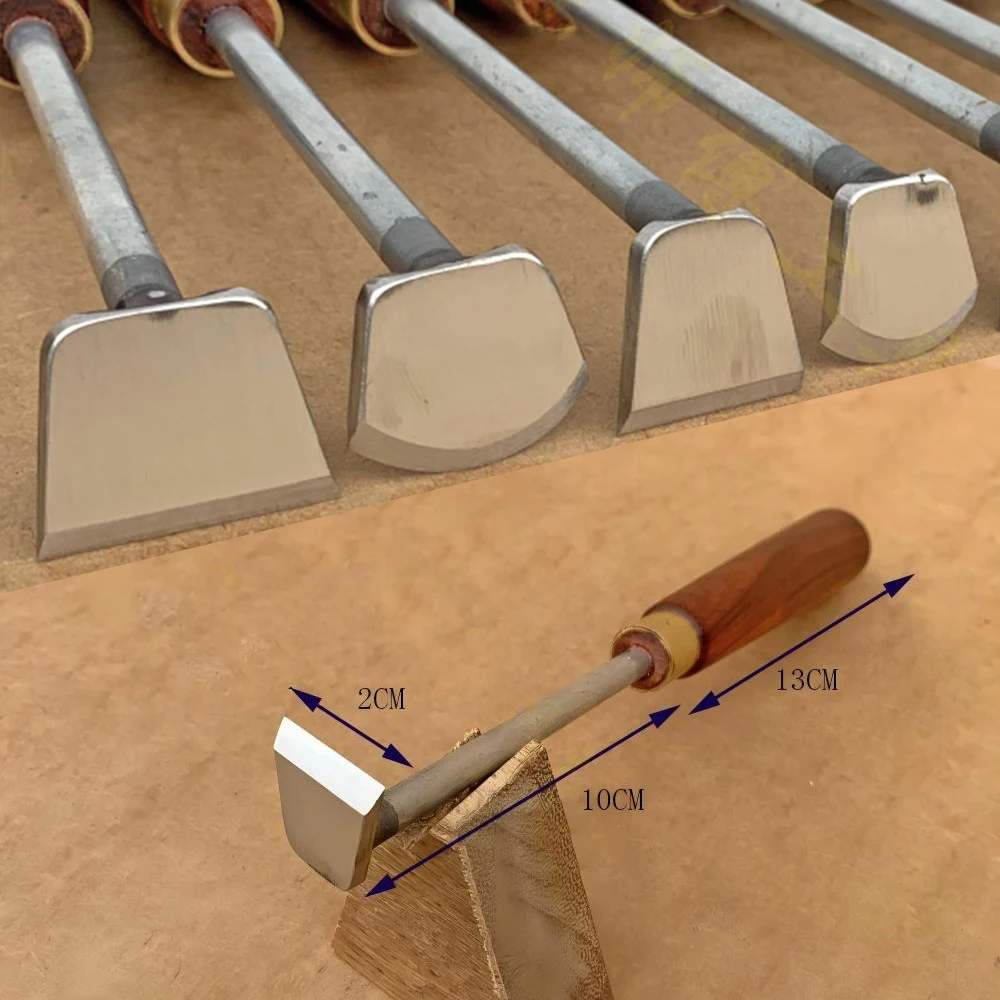

Woodworking Scraping Tool Flat Blade Arc Blade Scraper Shovel Deburring Tools Durable Wood polishing Leveling Carpenter Tools