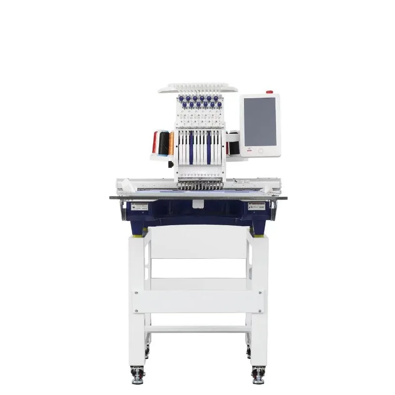 Ye's single-head computer embroidery machine pure embroidery flat embroidery functional cutting piece 40 * 50cm