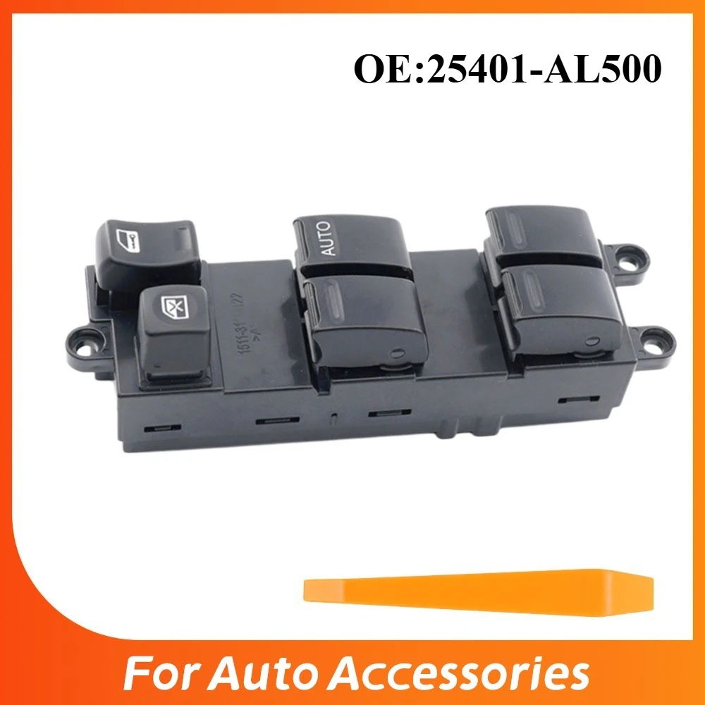 25401-AL500 Power Window Switch Right For Nissan Navara D22 Skyline X-Trail 2004 - 2014 Car Accessories