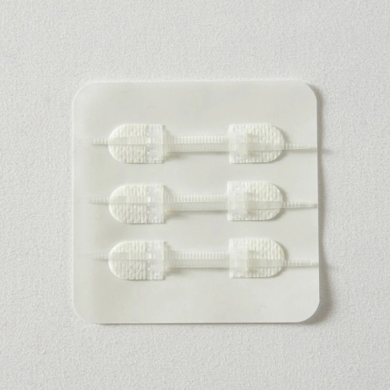 3 sztuk/zestaw przenośny zamek błyskawiczny krawat rany zamknięcie łatka hemostatyczna łatka rany szybki szew Zipper Band-Aid bezpieczeństwo na