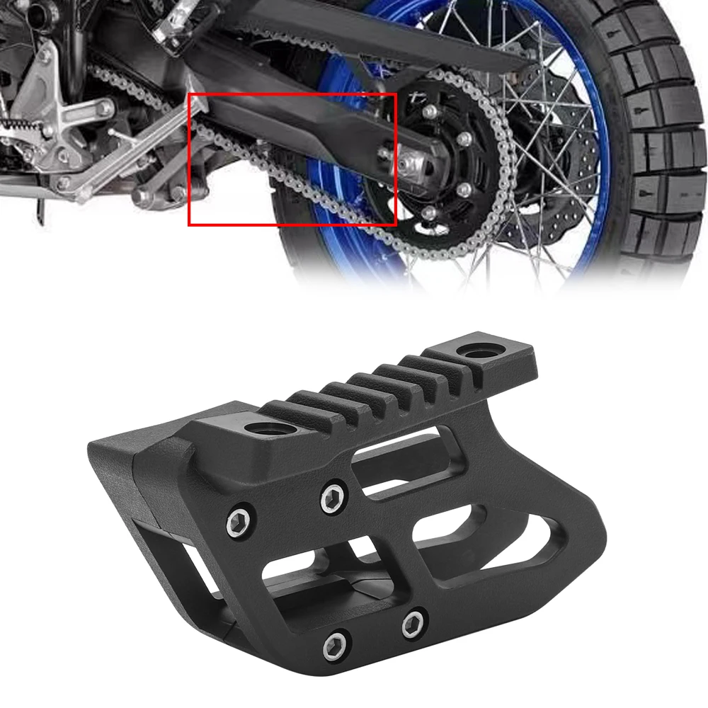 Para YAMAHA Tenere 700 TENERE700 XTZ XT700Z T 700 T7 Guía de Cadena, Polea, Estabilizador de Cadena, Protector de Plato de Cadena, Cubierta Protectora