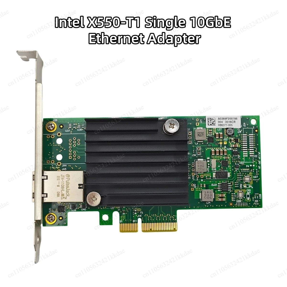 Like new X550-T1 Intel 10GbE X550T1 Single RJ45 Port Ethernet Network Adapter X550T1BLK 10G/5G/2.5G/1G/100M