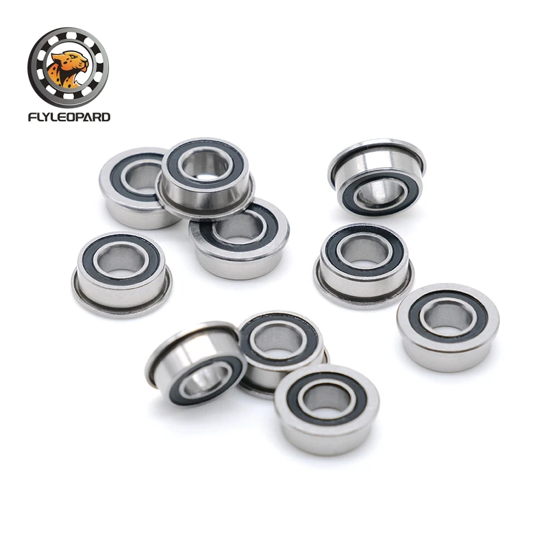 

10PCS MF105 RS Bearing 5x10x4 mm ABEC-7 Voron 3D Flanged Bearing Ball Bearings MF105RS 3D Print Bearings