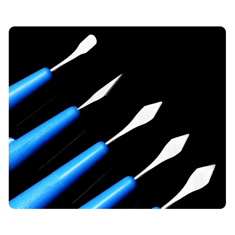 Microscópio oftálmico afiado importado faca cirúrgica oftálmica 15 graus 2.8 3.0 piercing de baioneta 3.2 faca túnel