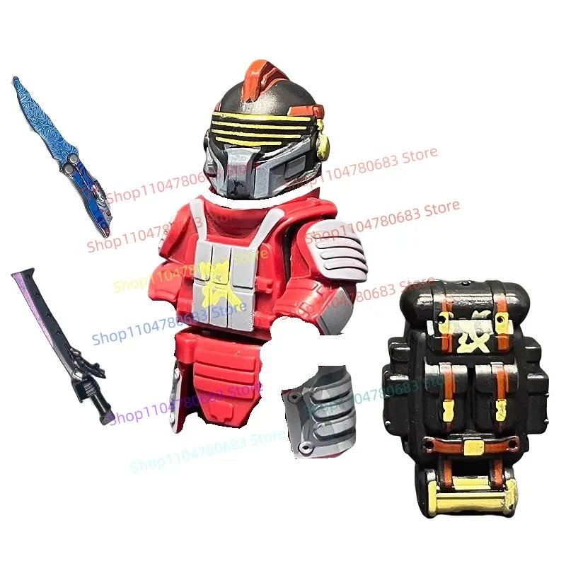 

MOC Building Blocks Minifigure Boys Game Assembly Armor Accessories Ornaments Toy Holiday Gift