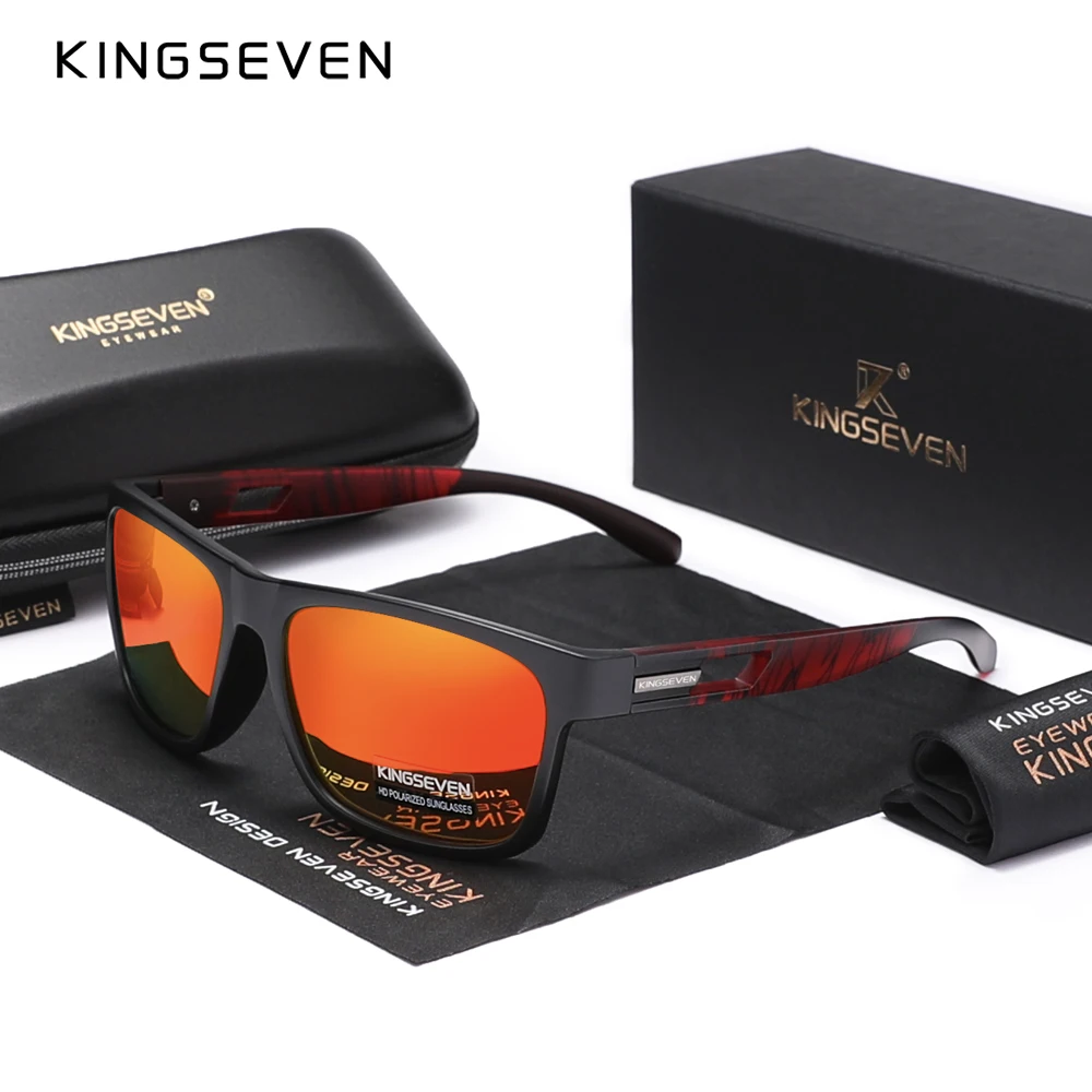 Echte KINGSEVEN Neue 2024 Marke Design männer Gläser Polarisierte Sonnenbrille Frauen UV Objektiv Mode Brillen Oculos de sol 3