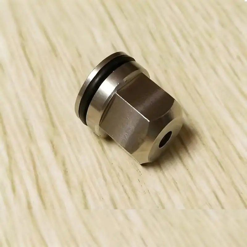 (2pcs)200542918,EDM Cap Nut,3.5mm ID,Upper Wire Guide Part apply for Robfil 230/330/440/CUT20/CUT30 (Part No: 24.54.429)