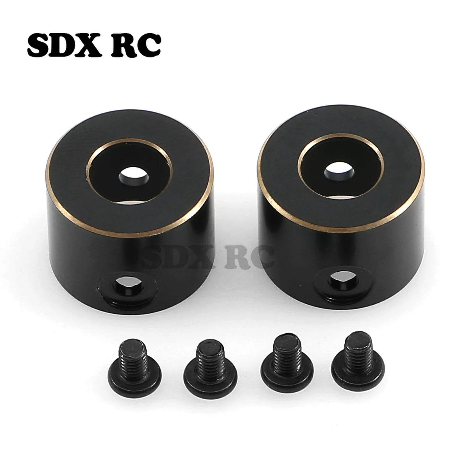 

Black Coating Brass Rear Axle Tube Cap for Axial SCX10 PRO 1/10 RC Crawler Car Upgrade Parts Accessories