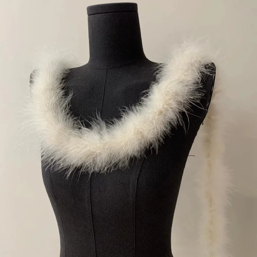 Fashion 2 Meter Decorative Strip Cuff Strip DIY Apparel Sewing Fluffy Trim Home Decor Faux Fur Artificial Fur Decoration