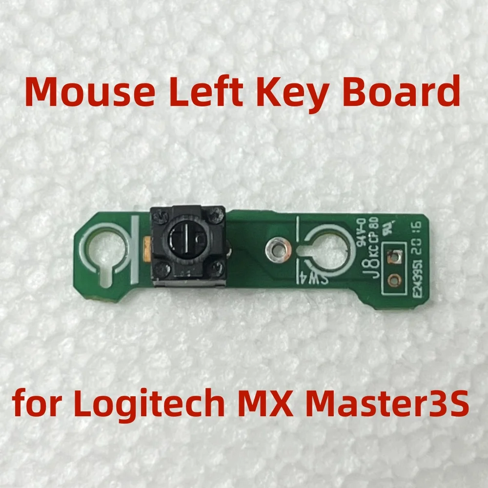 Tablero de tecla izquierdo del ratón para Logitech MX Master3S, interruptor de botón del ratón, placa base para Logitech MX Master 3S, piezas de accesorios