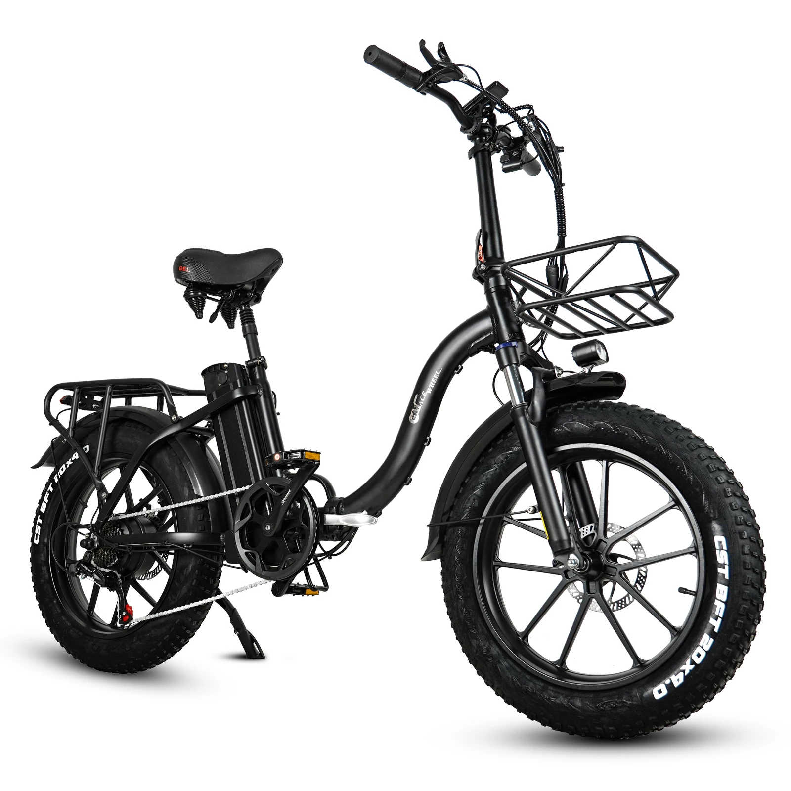 

500W Bike Moped Ebike Electric Step Through Bike for Adults Folding Ebike 48V 18Ah Samsung Battery Commuting Electric Bike