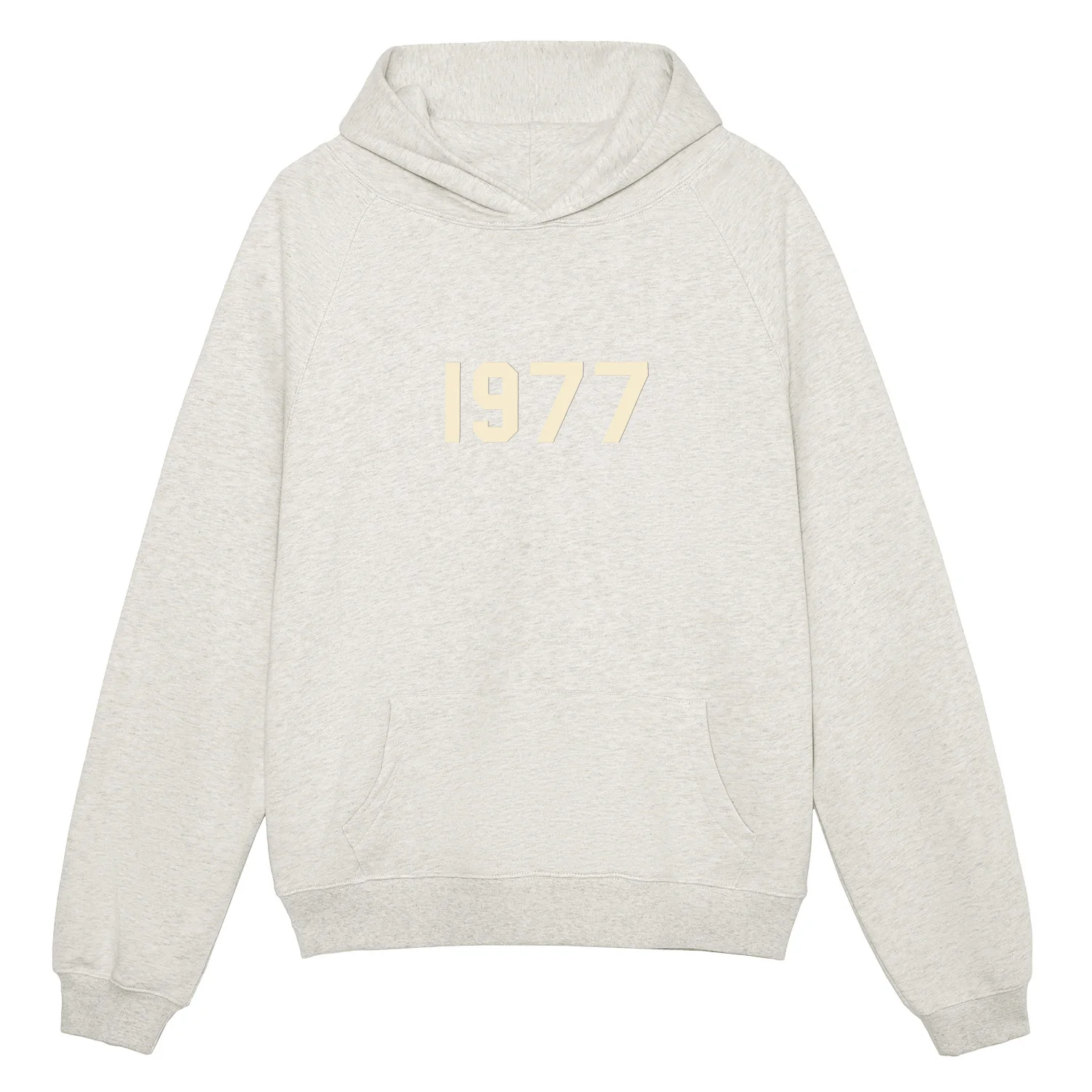 1977 Patterned men\'s and women\'s casual sweater Street hoodie knit retro hip hop knit hoodie retro pullover