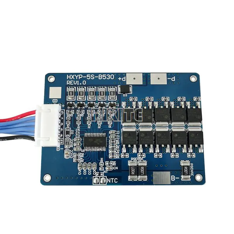 BMS 5S 18V 21V 30A Lithium Battery Charger Protection Board 18650 Protection Circuit Board With Balanced Temperature Control