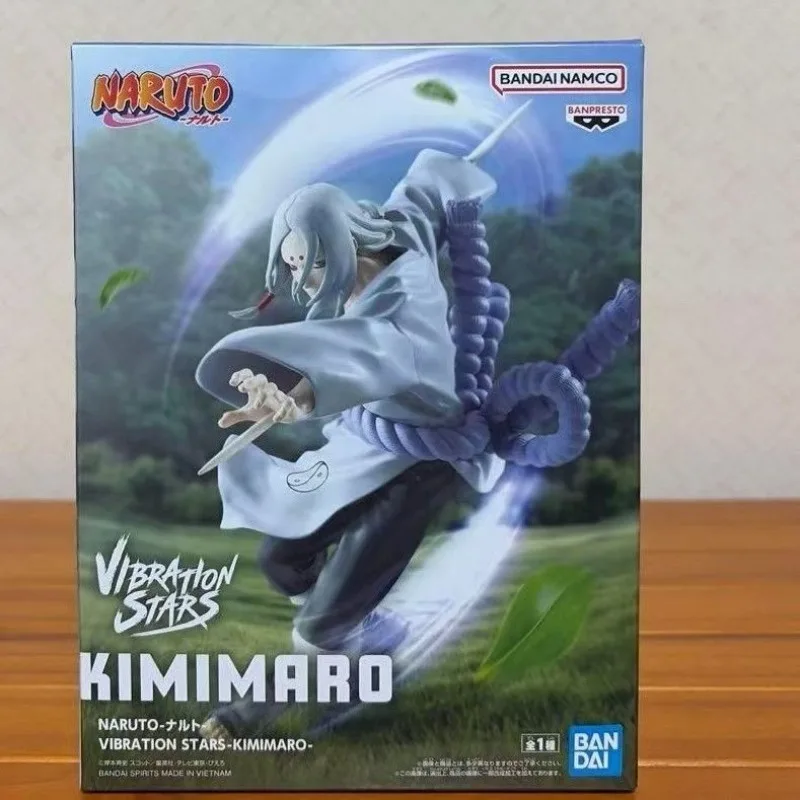 Bandai Op Voorraad Banpresto Originele Vibration Stars Anime Naruto Kimimaro Gaara Actiefiguren Model Speelgoed Collector Gift DT