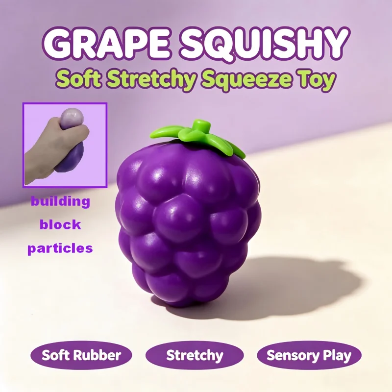 Fruit Squishy Squeeze Toys 5 P - Kids Toys Set review and price