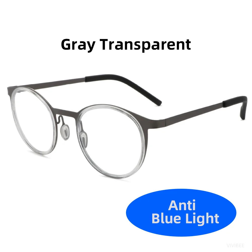 VIVIBEE Platz Gaming Blau Licht Blockieren Gläser Männer Frauen Licht Büro Anti Licht Brillen Computer Filter Retro Brille – Detail 13