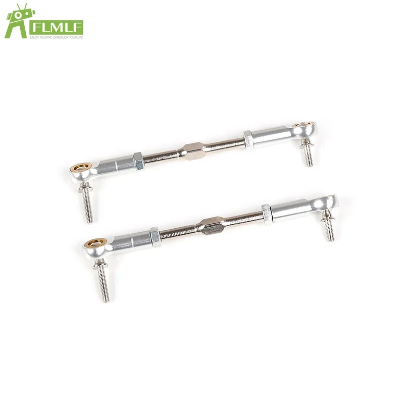Rc Car Symmetrical Steering Kit or Accessories (Metal or Plastic Rod Version) for 1/5 HPI ROFUN ROVAN KM BAJA 5B 5T 5SC Parts image 3