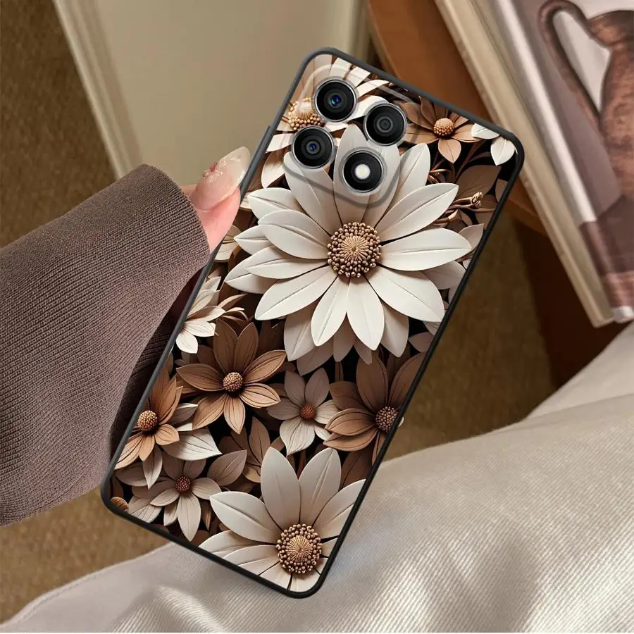 Funda – coque de téléphone pour Honor X8 8X X7 90 Magic5Lite X6 70 X5b 200 400 Lite X9a, motif fleur de printemps