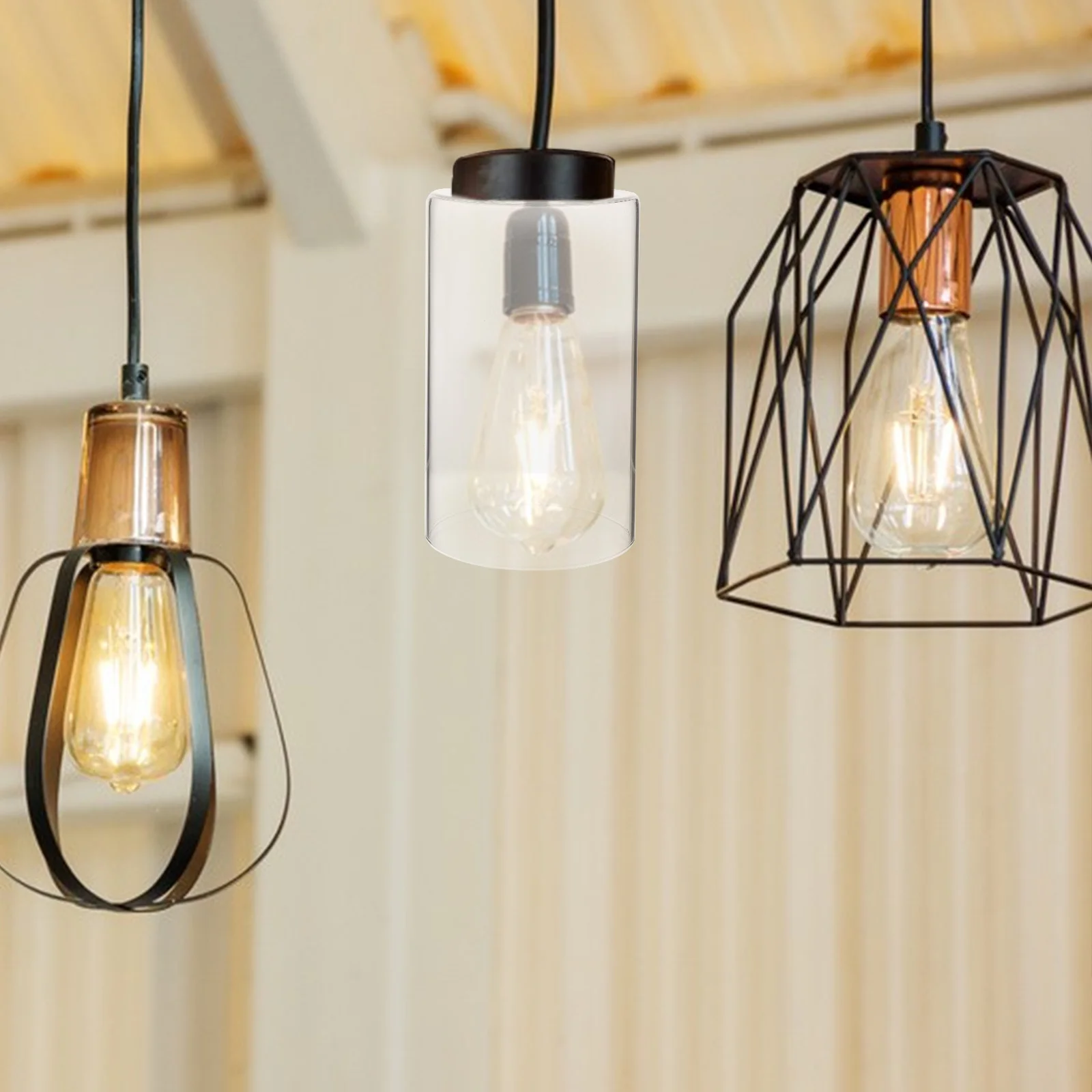 

Exquisite Glass Lamp Shade for Ceiling Pendant Lights Soft Visual Enjoyment Easy to Install Glass Lampshades Ceiling Light Shade