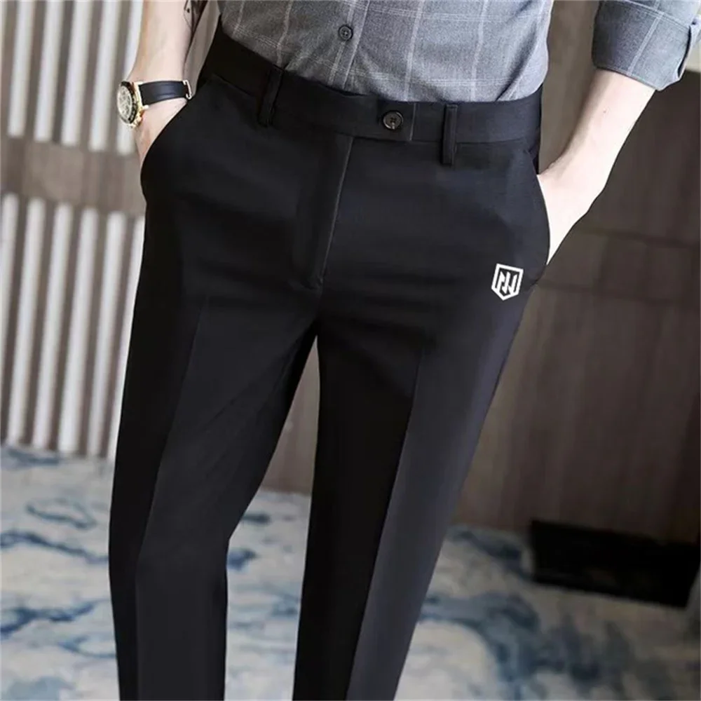 Brand Titlesit Golf Pants for Men's New Autumn 2024 Golf Clothing Fashion Casual Business Trousers Sports Pants Golf Wear Men