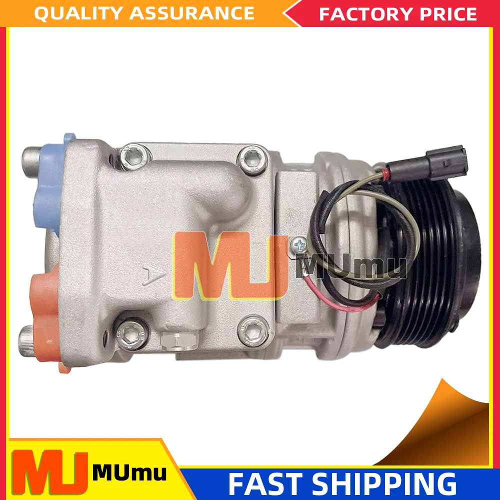 AC Compressor Cold Pump SE10B20 SE10B17 For  Maxus LDV G10 T60 V80 Bus Minibus Van 2.5 Diesel C00207848 C00000073 C00000074