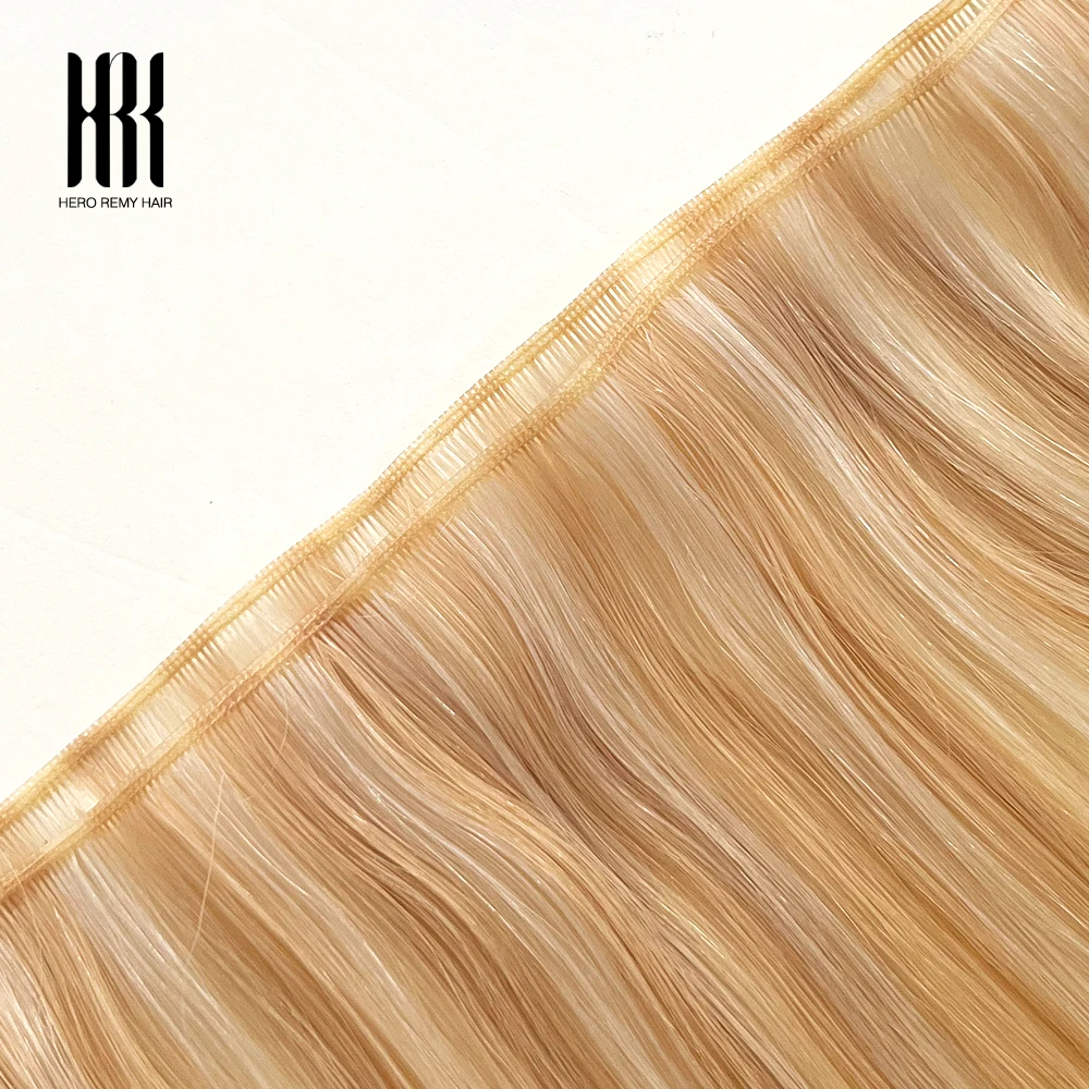 بطل ريمي الشعر عبقرية لحمة ريال ريمي شعر مستعار بشري طبيعي مستقيم فليكس الشعر ينسج لحمة غير مرئية الشعر 16-24 بوصة 50 جرام