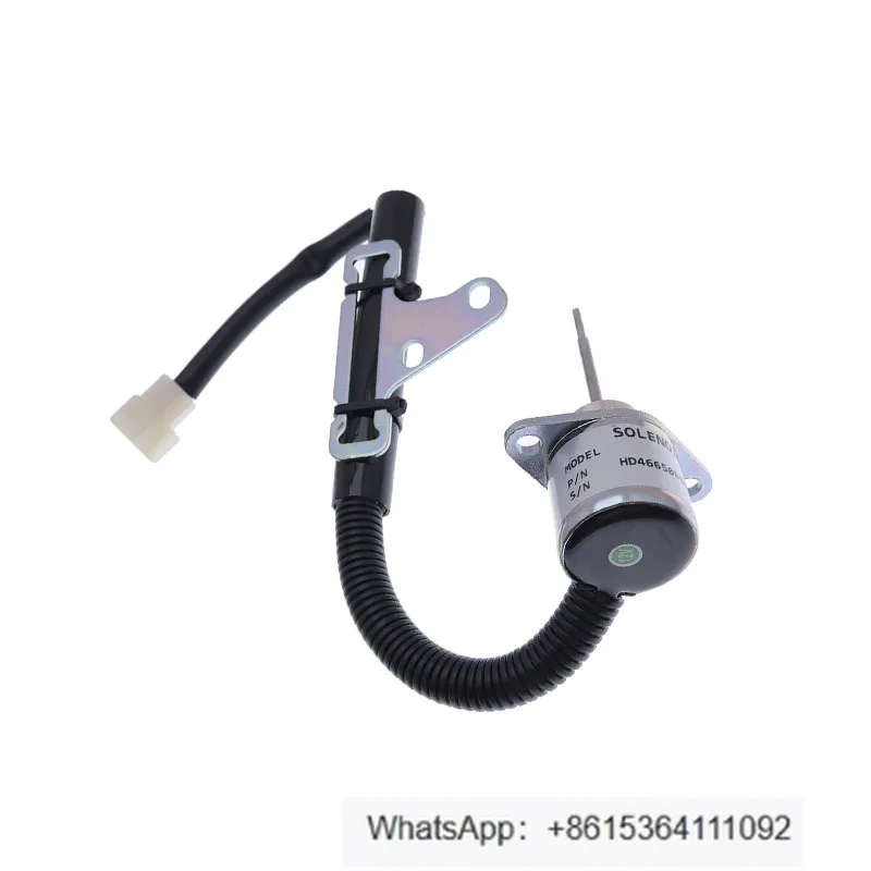 

D782 U15-3S tractor excavator parts 1G820-60022 flameout solenoid valve