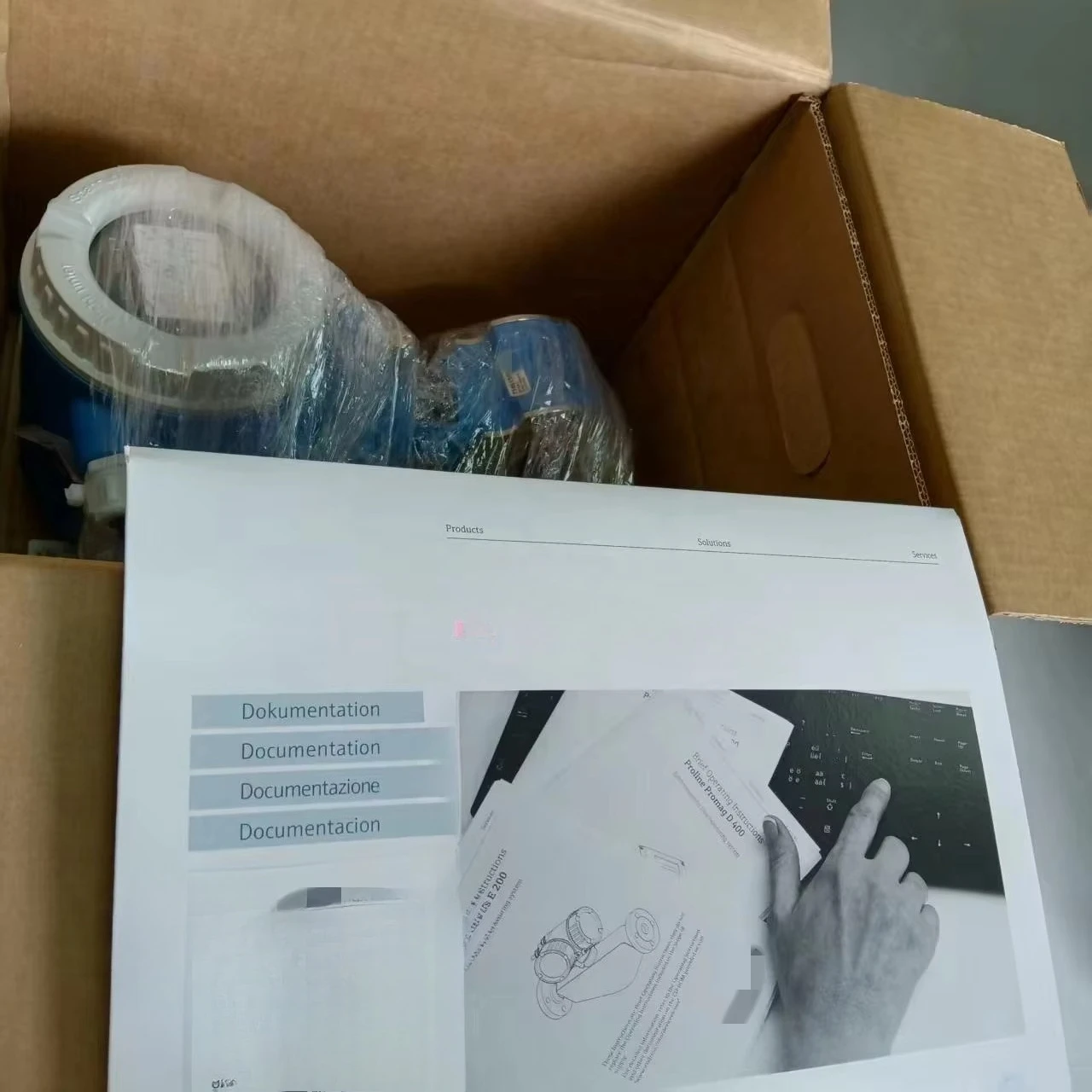 Promag D 10 Flowmeter Elektromagnetik Seri E + H 5DBB40