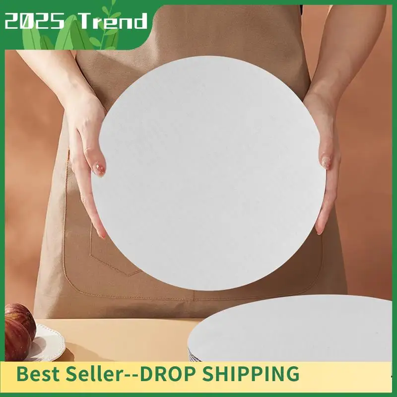 AD33 HOT White Cake Boards Round 25 Pack - 10 Inch Cardboard Cake Rounds Circles Disposable Cake Platter Board Base Tray