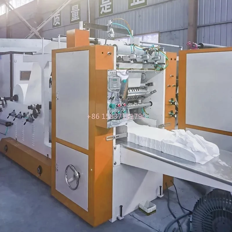 Facial Tissue Paper Cutting Machine Easy Handle Widely Using Tissue Paper Packing Production Line Machine Paper Slitting Machine