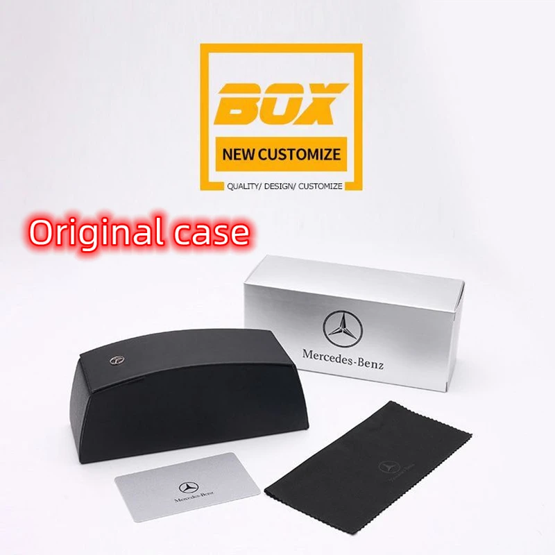 مرسيدس بنز B C E S A V الفئة AMG GLB GLC GLE الطيار SLK SLC CLS سيارة عالية الرجال مكافحة وهج سائق نظارات الاستقطاب النظارات الشمسية