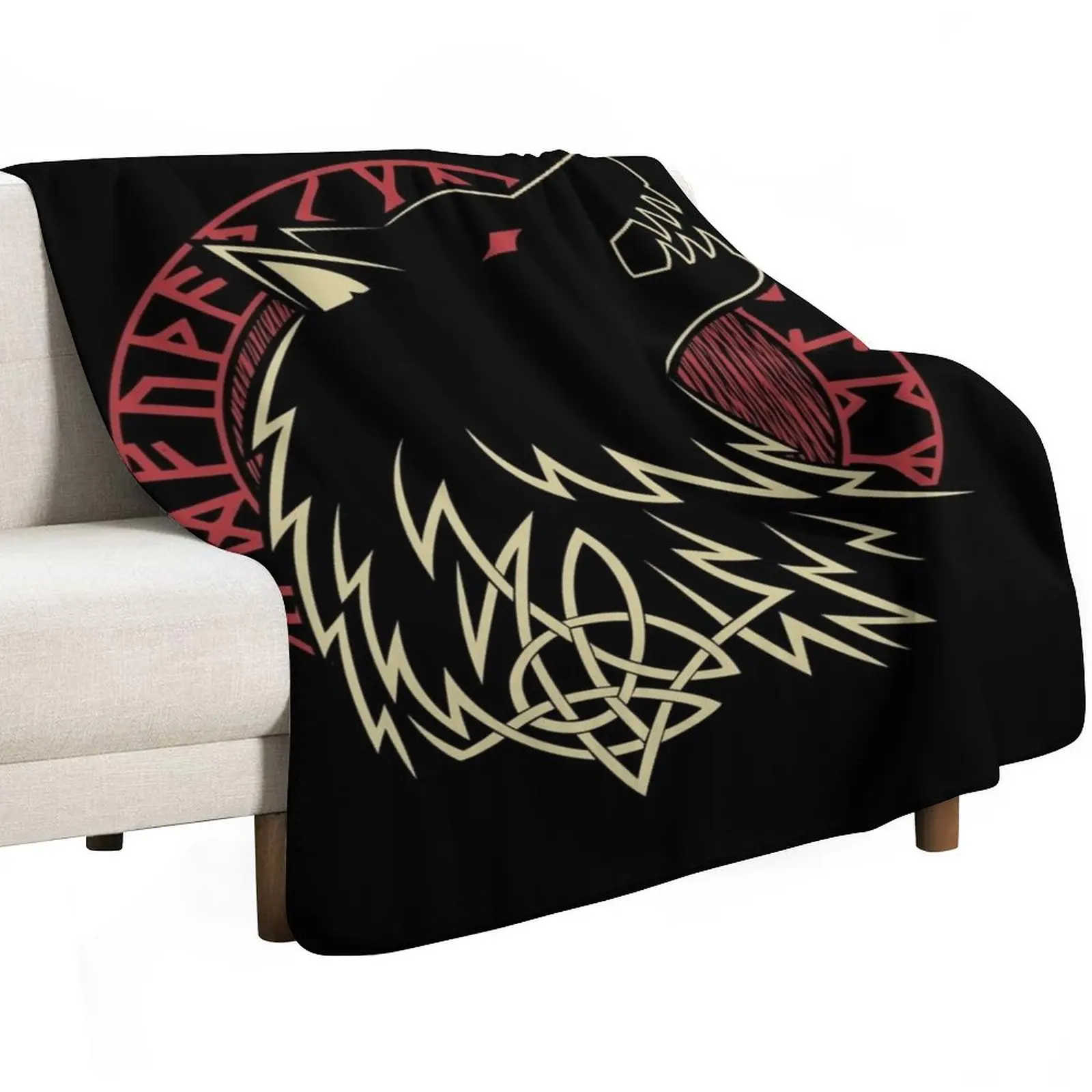 Fenrir 2 Throw Blanket Soft Plush Plaid Summer Beddings for sofa Thermals For Travel anime valentine gift ideas Blankets