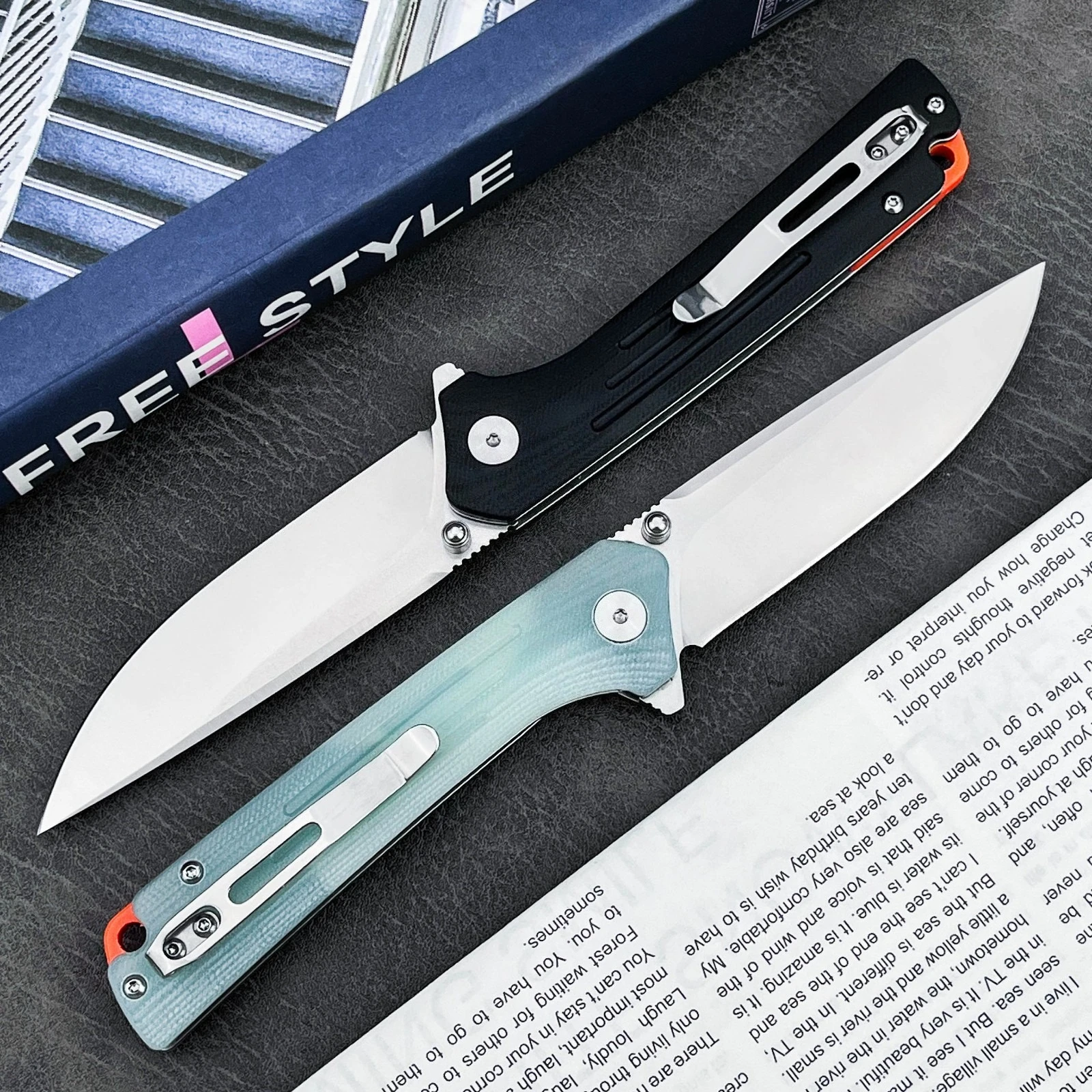 

Портативный складной нож для кемпинга с рукояткой из материала G10, подходит для рыбалки, повседневной резки, походов и горного спасения