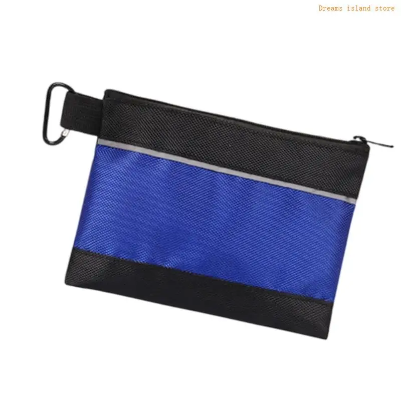 Bolsa ferramentas com zíper eletricista Oxford Pouco ferramentas à prova d'água para organizador ferramentas para e
