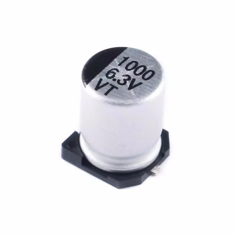 

100pcs High quality SMD aluminum electrolytic capacitor 6.3V 1000UF 8*10.5mm SMD electrolytic power