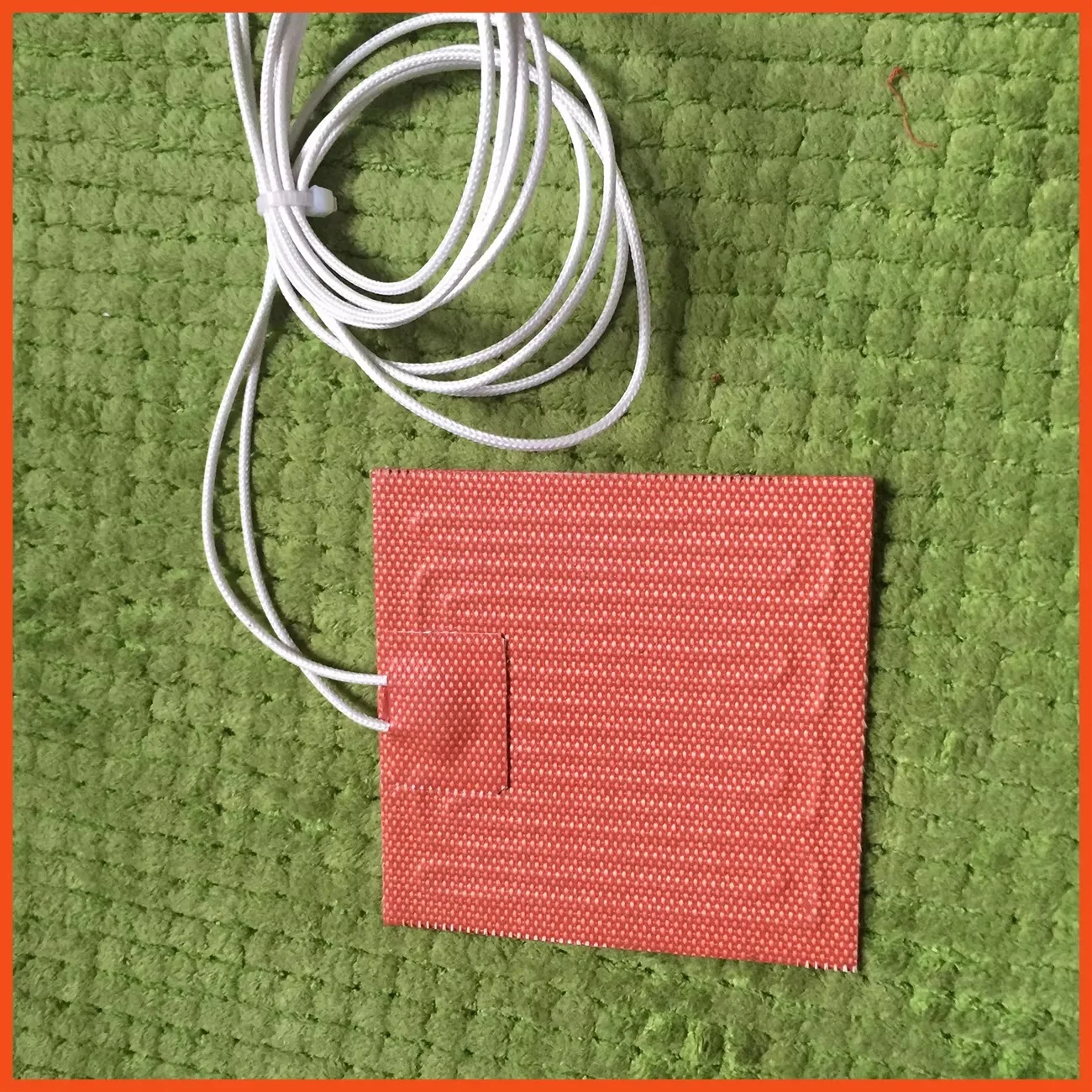 

50X100mm, 50W,120V,Universal Flexible Silicone Heater Pad/Element Engine Oil Pan Heater,Chafer Heater,Electric heating stampante