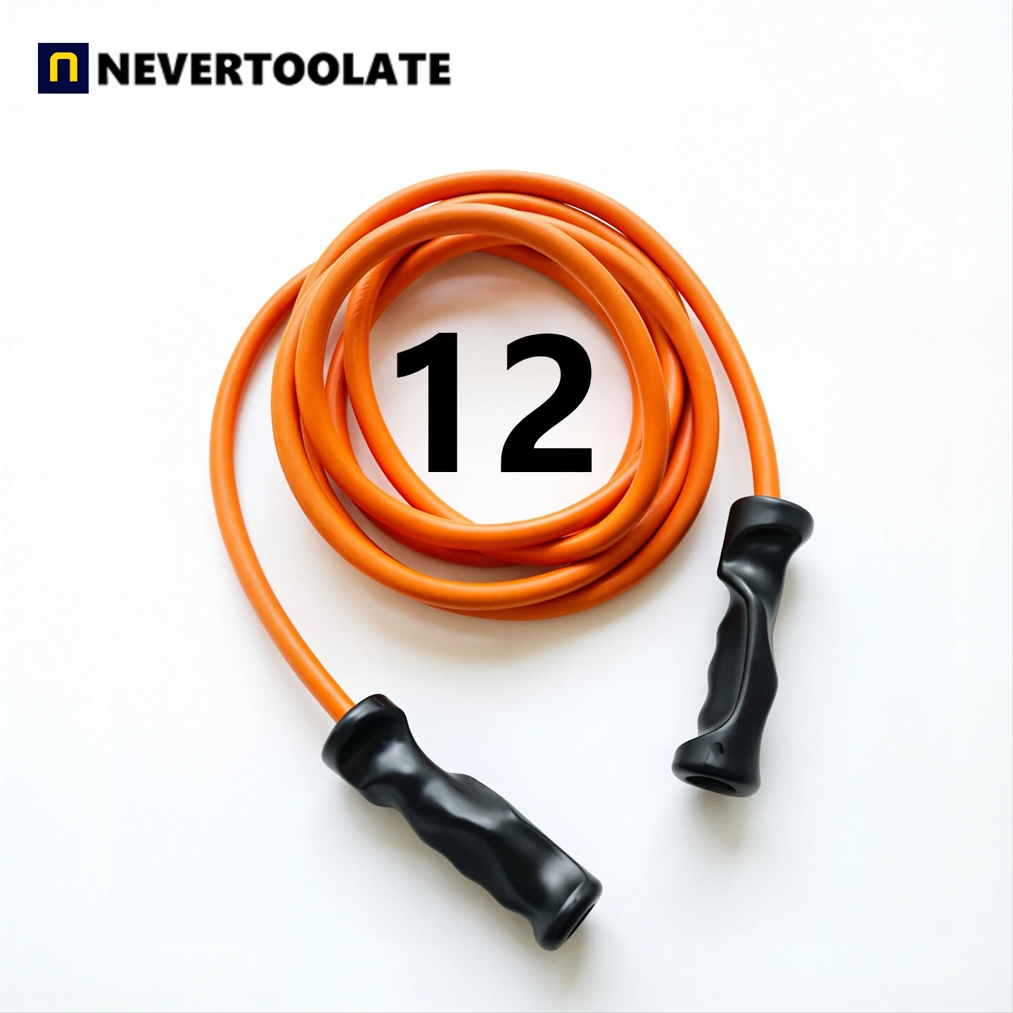 12-10-9mm 630-520-420GRAMS LONG ROPE  heavy skip rope NEVERTOOLATE  hiit fitness crossfit crossrope thick pvc skip jump rope gallery 5