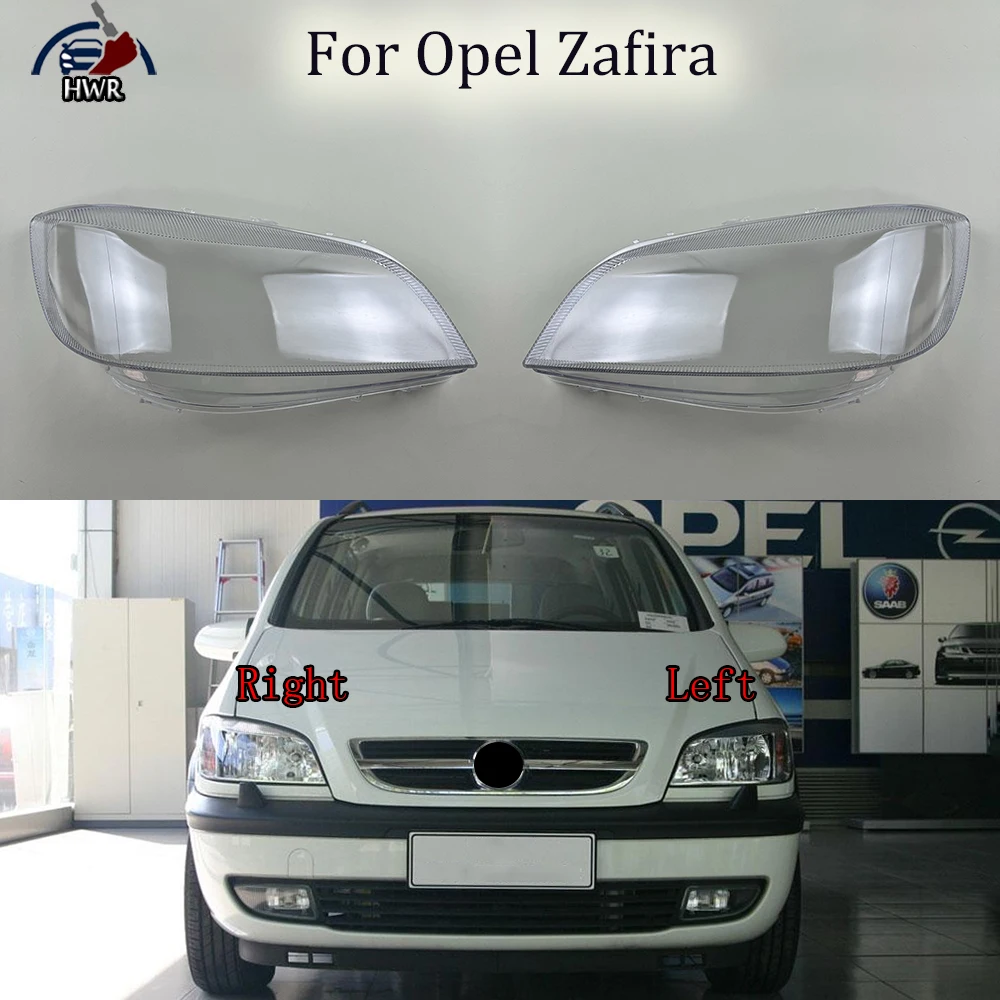 

For Opel Zafira Headlamp Cover Shade Headlight Transparent Lens Lamp Shell Masks Plexiglass Replace Original Lampshade